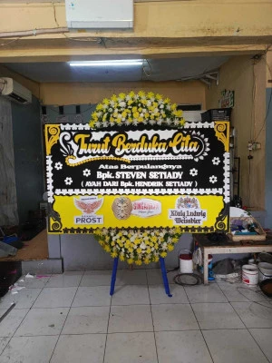 Papan Bunga di Jangglengan Nguter